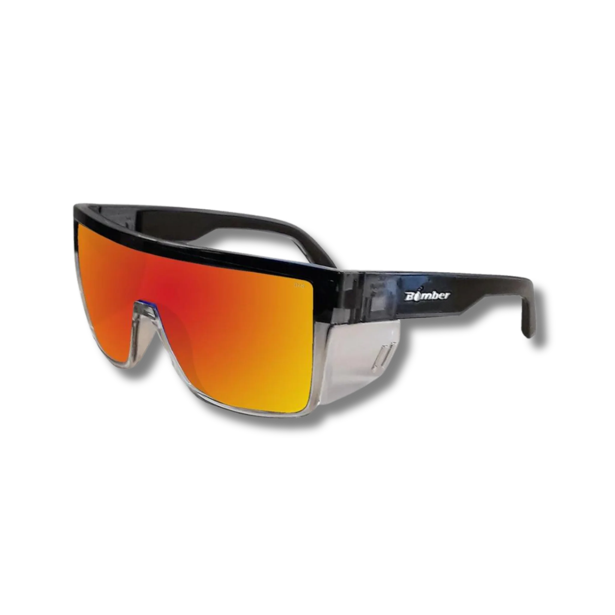 Bomber Eyewear - BUZZ Safety Red Mirror Crystal - Image 2