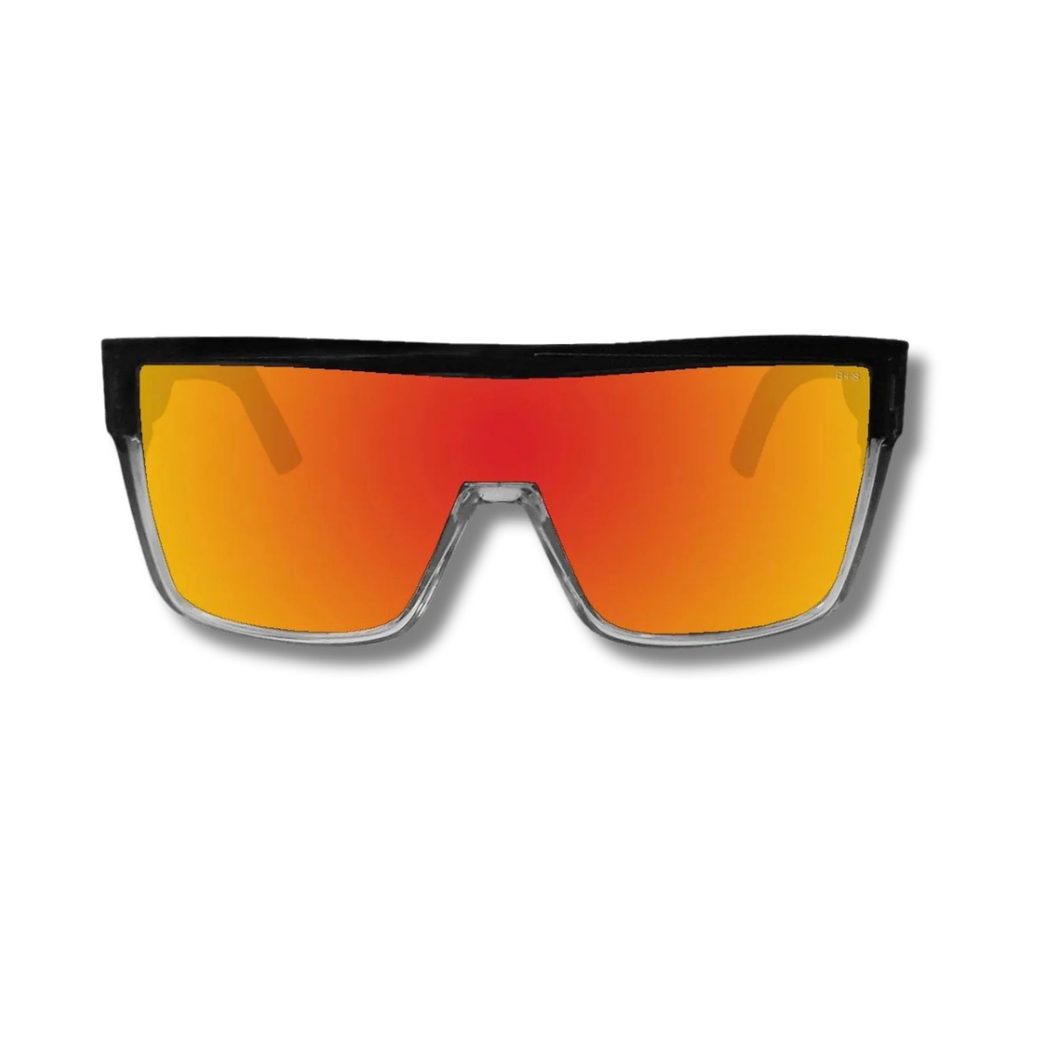 Bomber Eyewear - BUZZ Safety Red Mirror Crystal - Image 3