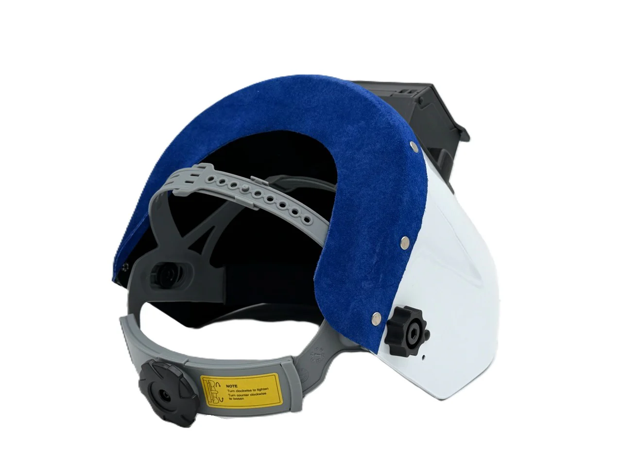 ***IN STOCK 37*** Outlaw Leather - WHITE PROLINER - ROYAL BLUE SUEDE - Image 2