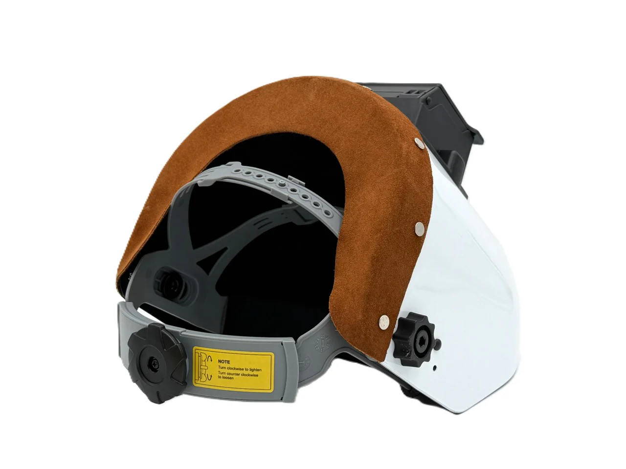 ***IN STOCK 53*** Outlaw Leather - WHITE PROLINER - TOP GOLDEN BROWN SUEDE - Image 2