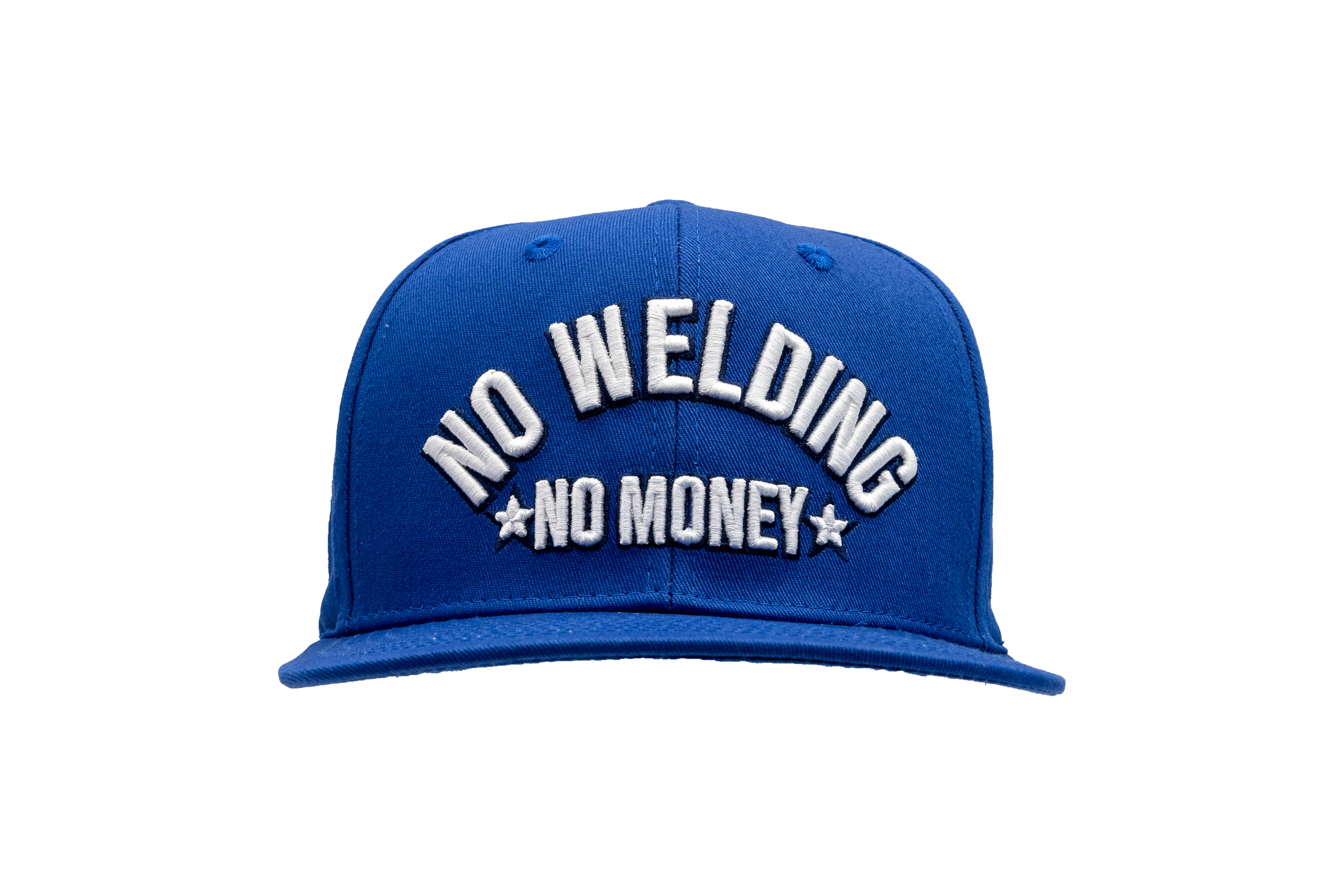 No Welding No Money Blue Hat