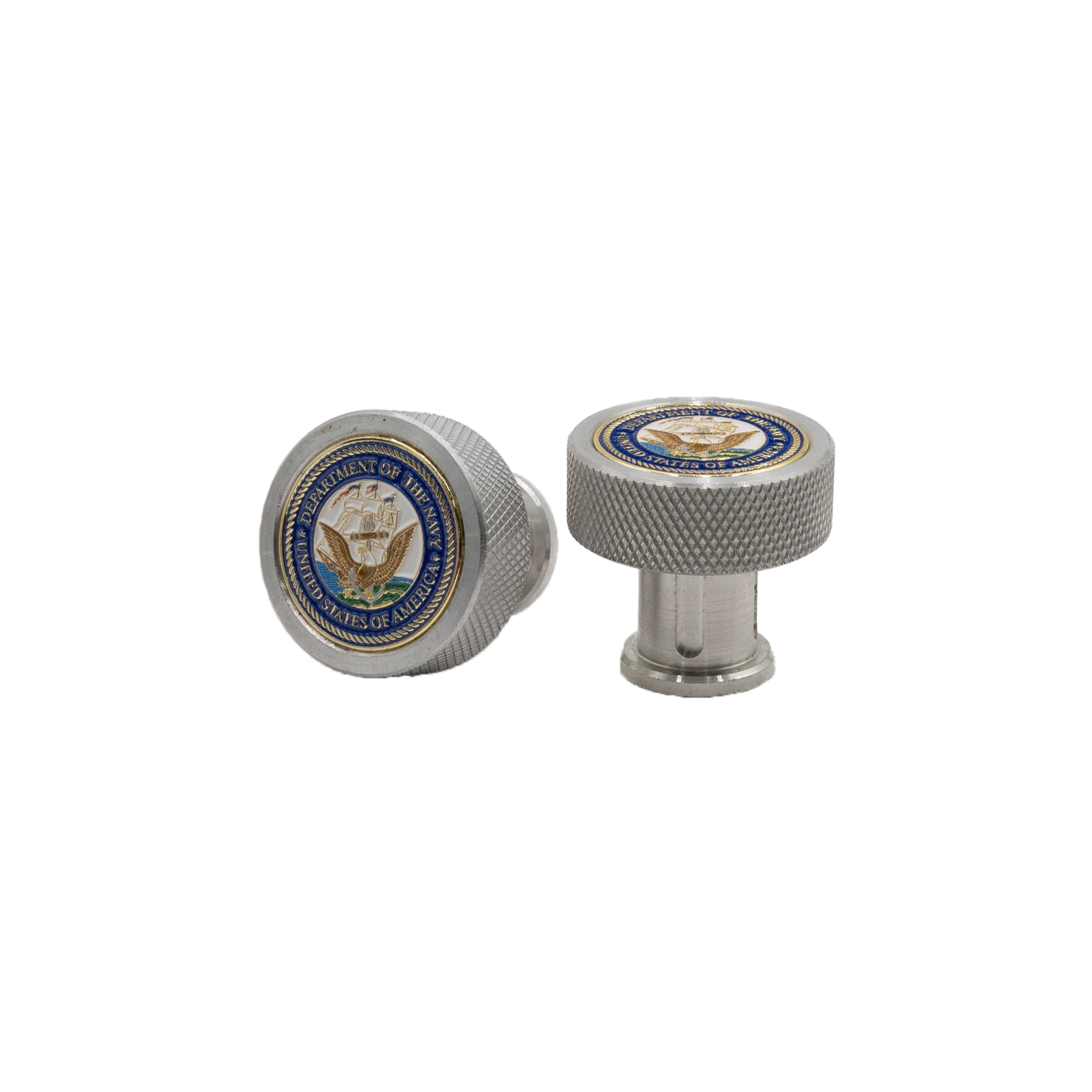 Outlaw Leather - Aluminum Fasteners - NAVY - Image 3