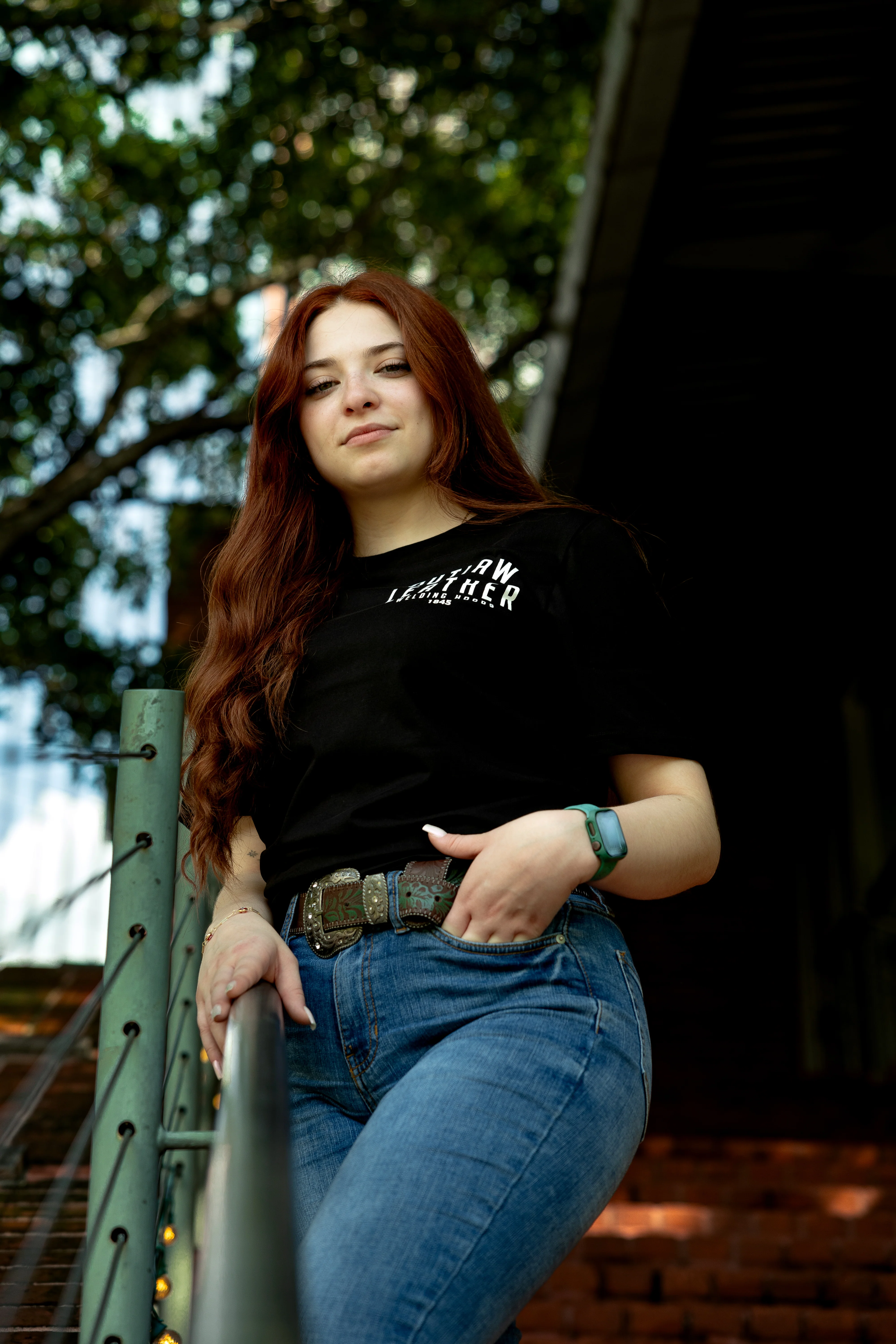 OUTLAW LEATHER *-  ATTIRE - OL BLACK - Image 7