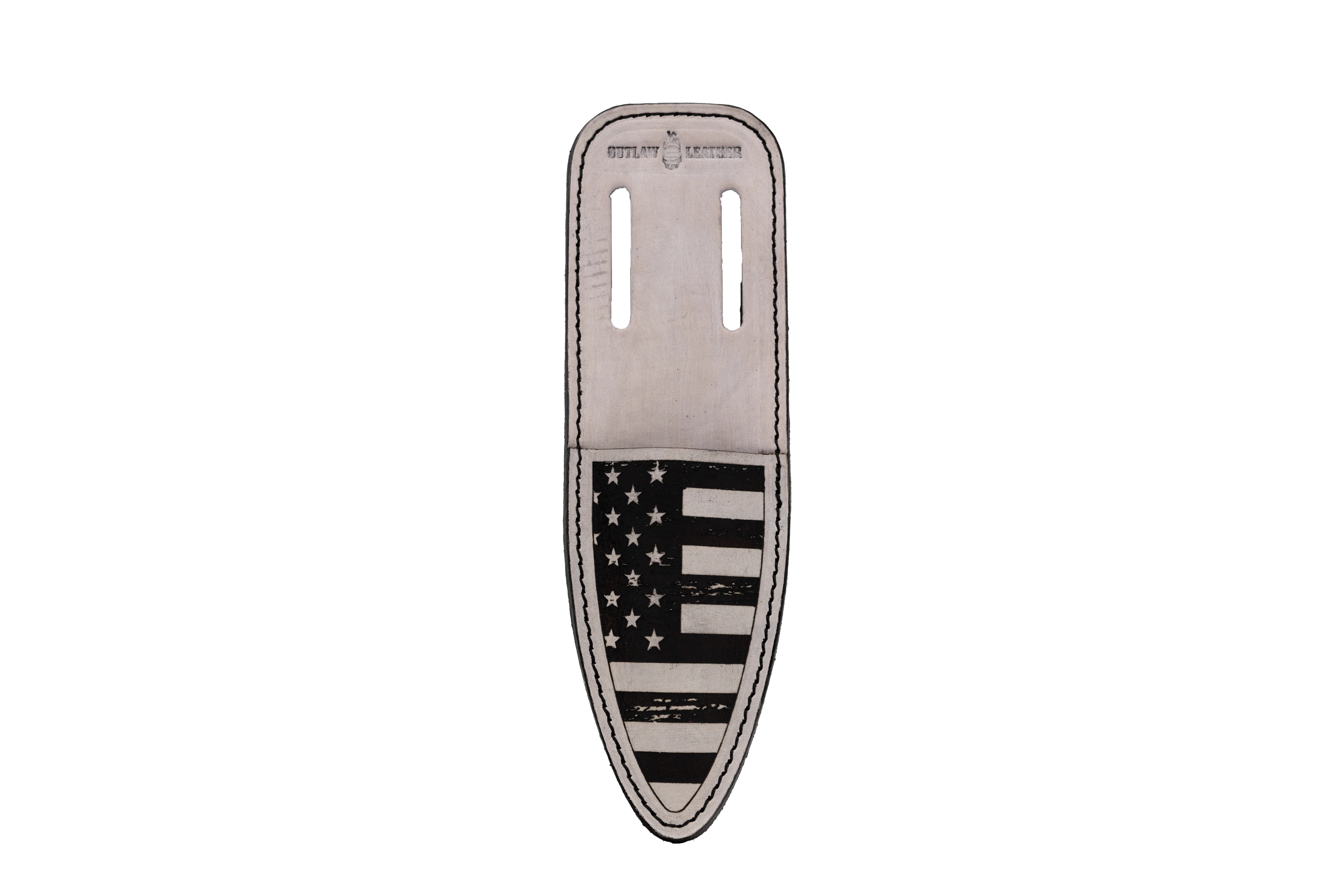 OUTLAW LEATHER - USA WHITE TOOL POUCHES - Image 3